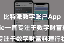 比特派数字账户App Bitpie一直专注于数字财富料理行状