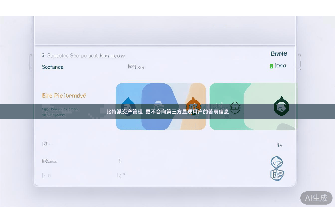 比特派资产管理 更不会向第三方显现用户的苦衷信息