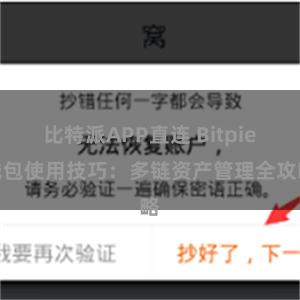 比特派APP直连 Bitpie钱包使用技巧：多链资产管理全攻略