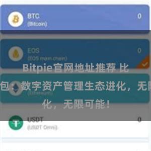 Bitpie官网地址推荐 比特派钱包：数字资产管理生态进化，无限可能！