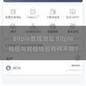 Bitpie教程地址 Bitpie钱包与其他钱包有何不同？