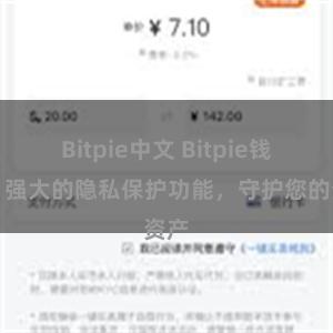 Bitpie中文 Bitpie钱包：强大的隐私保护功能，守护您的资产