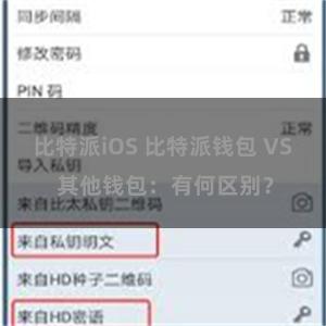 比特派iOS 比特派钱包 VS 其他钱包：有何区别？