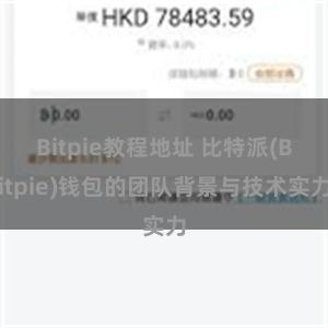 Bitpie教程地址 比特派(Bitpie)钱包的团队背景与技术实力