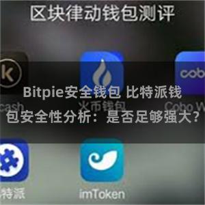 Bitpie安全钱包 比特派钱包安全性分析：是否足够强大？