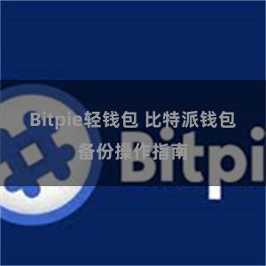 Bitpie轻钱包 比特派钱包备份操作指南