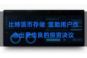 比特派币存储  匡助用户作念出更忠良的投资决议